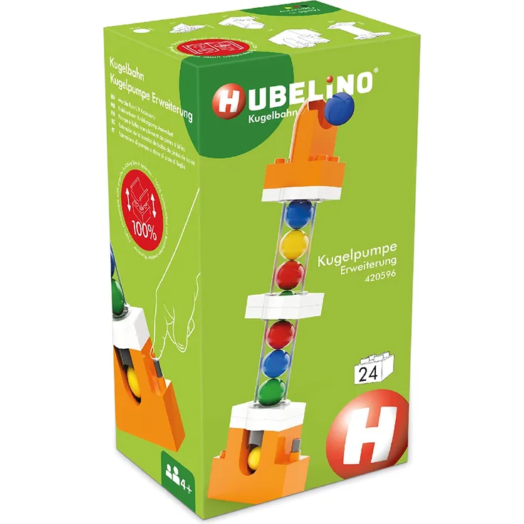 HUBELINO Kugelbahn Kugelpumpe Erweiterung (24-teilig) - Preisvergleich