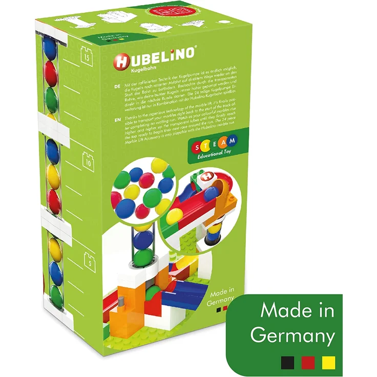 HUBELINO Kugelbahn Kugelpumpe Erweiterung (24-teilig) - Preisvergleich – Bild 8
