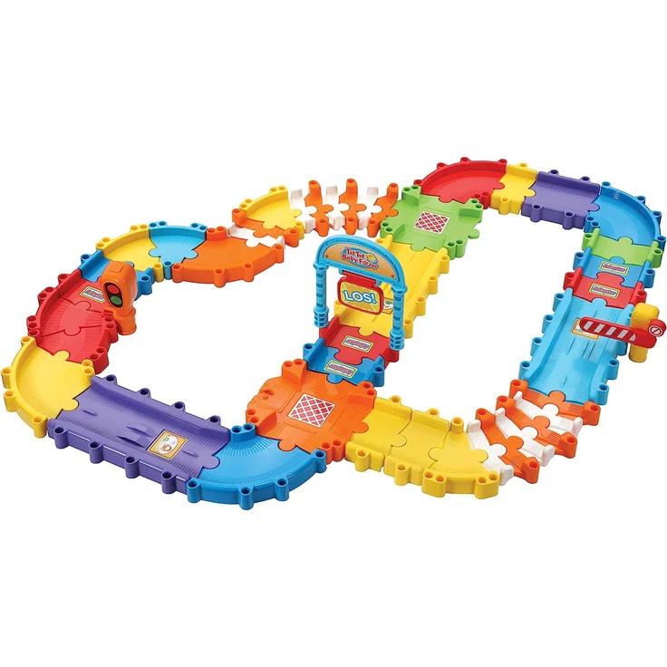 Vtech 80-524404 Tut Tut Baby Flitzer - Straßenset deluxe, Babyautos, Mehrfarbig - Preisvergleich – Bild 1