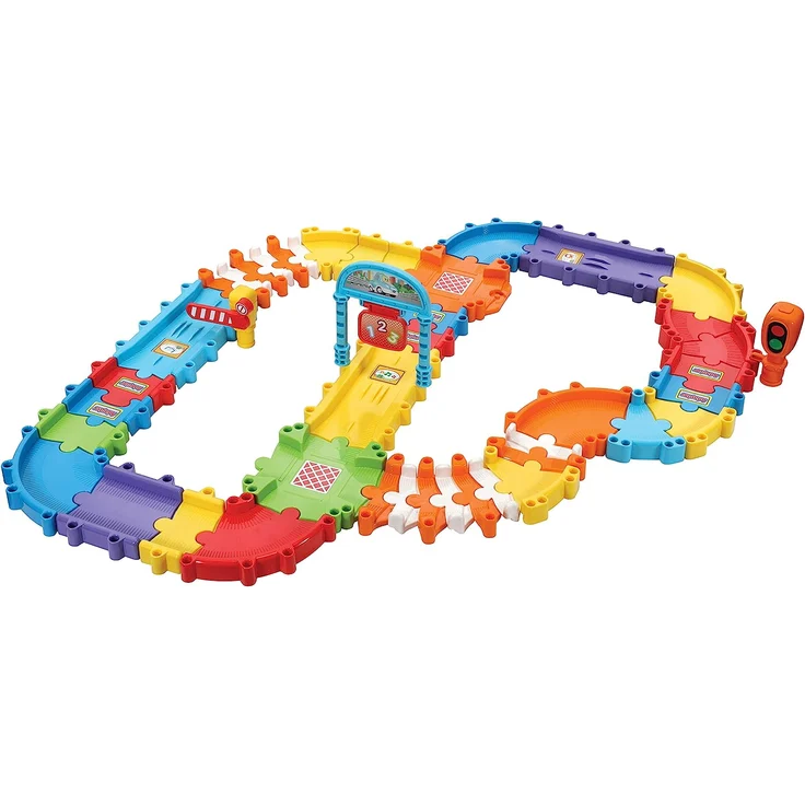 Vtech 80-524404 Tut Tut Baby Flitzer - Straßenset deluxe, Babyautos, Mehrfarbig - Preisvergleich – Bild 2