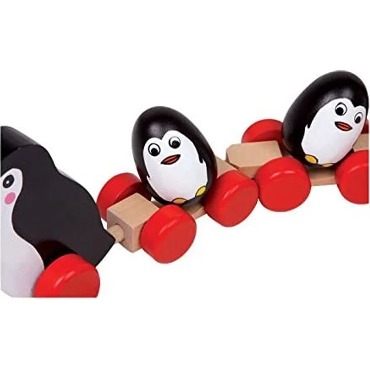 Legler small foot Ziehspielzeug Pinguinfamilie, ab 12 Monate, 2492 – Bild 2