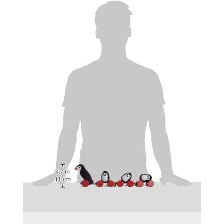 Legler small foot Ziehspielzeug Pinguinfamilie, ab 12 Monate, 2492 – Bild 4