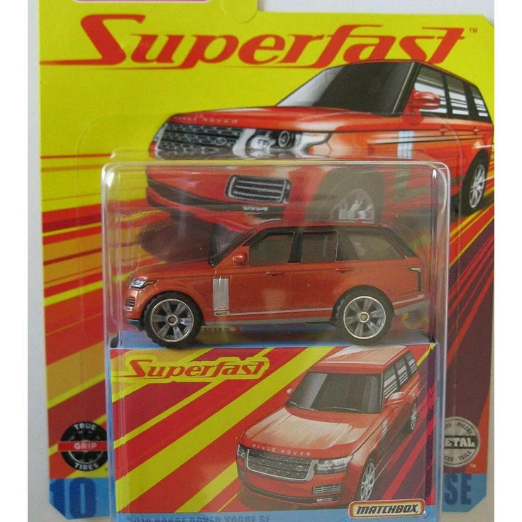 Matchbox Superfast - 2018 Range Rover Vogue SE Burnt Orange 1:64 – Bild 19