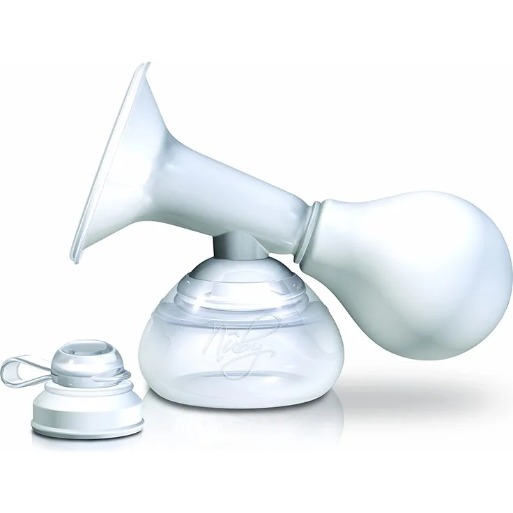 Nûby 676590 Natural Touch Milchpumpe Express, transparent