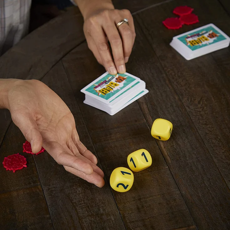 Ka-Blab! Spiel für Familien, Jugendliche und Kinder, ab 10 Jahren, Gruppenspiel, 2 bis 6 Spieler von den Schattierern von Scattergories, FRANZÖSISCHE VERSION – Bild 6