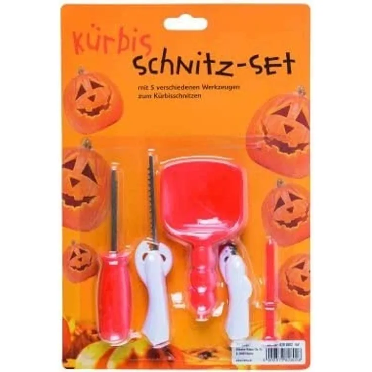 Iden Berlin KürbisSchnitzset 5teilig 4002372828028