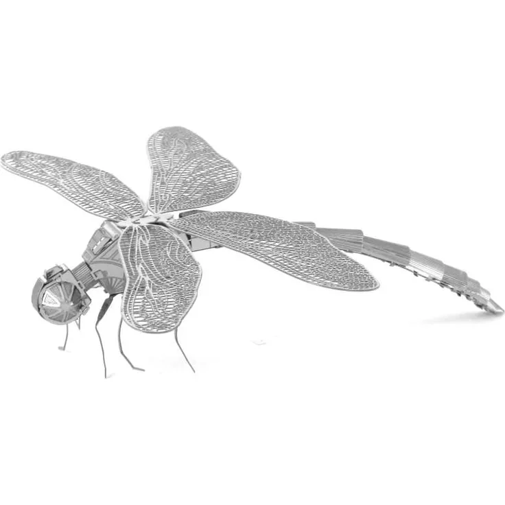 Fascinations Metal Earth MMS064 - 502708 Dragonfly (Libelle), Konstruktionsspielzeug, 1 Metallplatine, ab 14 Jahren