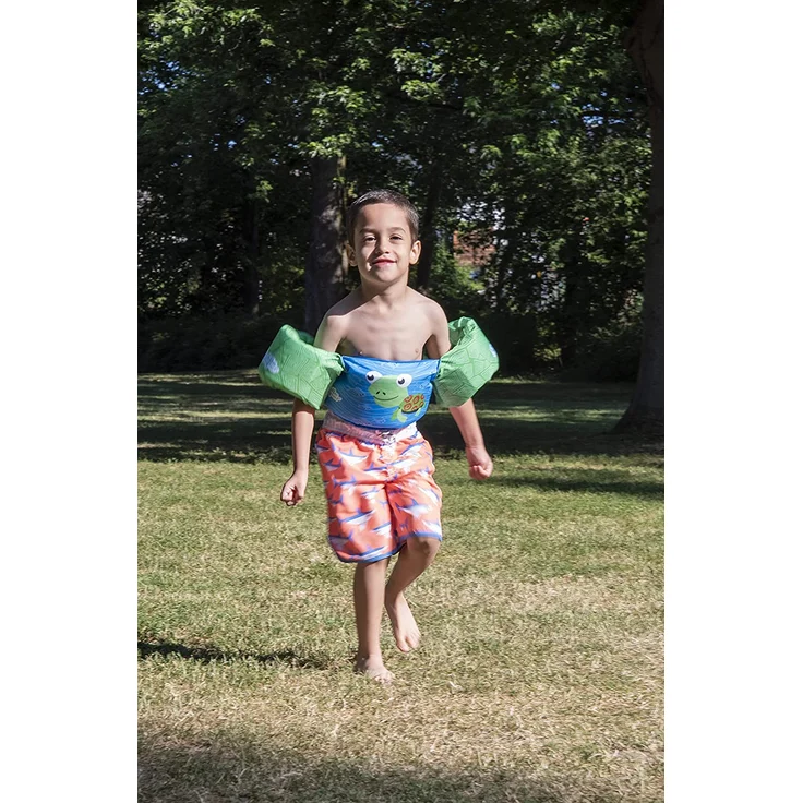 Sevylor Schwimmflügel Puddle Jumper für Kinder und Kleinkinder von 2-6 Jahre, 15-30kg, Schwimmscheiben, schildkröte – Bild 6
