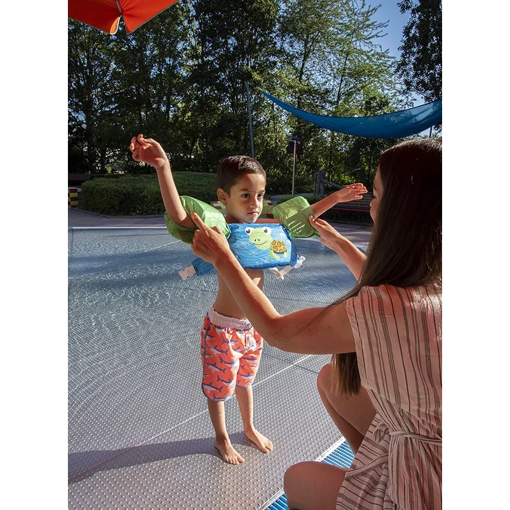 Sevylor Schwimmflügel Puddle Jumper für Kinder und Kleinkinder von 2-6 Jahre, 15-30kg, Schwimmscheiben, schildkröte – Bild 5