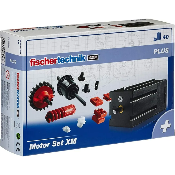 505282 - fischertechnik PLUS Motor Set XM, 40 Teile