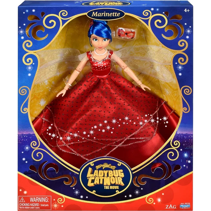 Bandai - Miraculous Ladybug und Cat Noir - Puppe - Marinette - Ladybug Ballkleid - 26 cm große artikulierte Ankleidepuppe - P50155 – Bild 17
