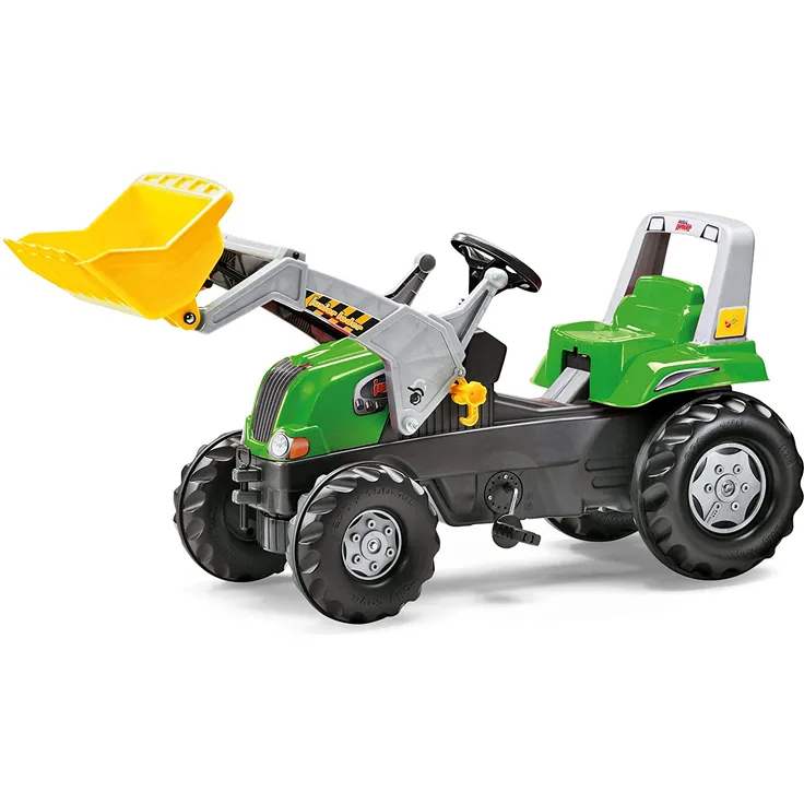 Rolly Toys Traktor / rollyJunior RT Trettraktor (inkl. rollyJunior Lader, verstellbarem Sitz, Flüsterlaufreifen, für Kinder von 3 – 8 Jahre) 811465 - Preisvergleich
