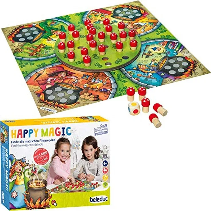 Beleduc 22700 Happy Magic Kinder und Familienspiel