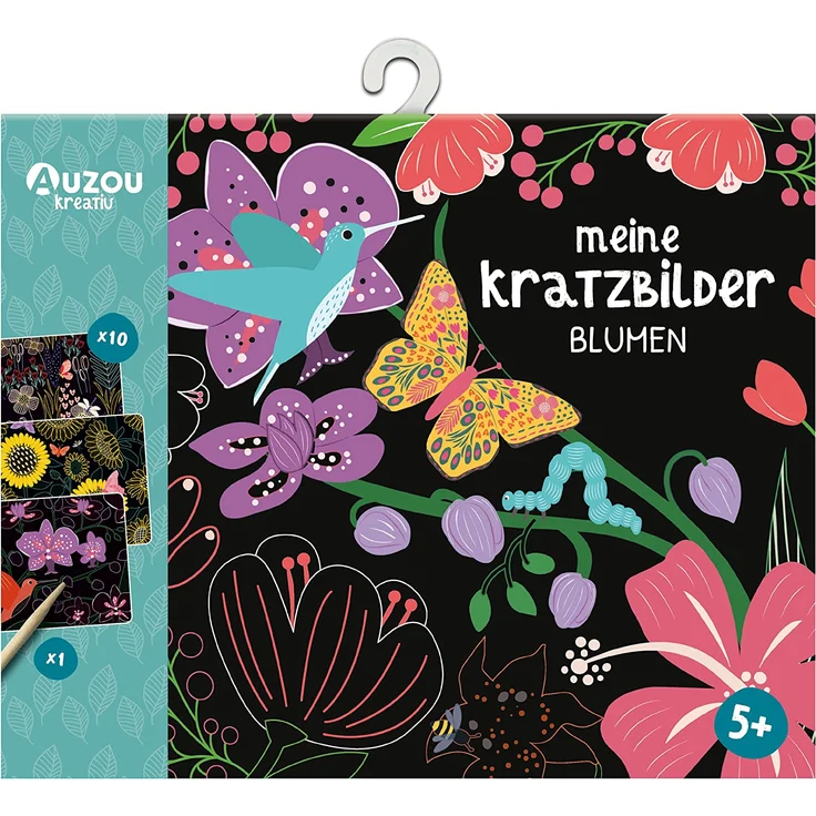 Meine Kratzbilder - Blumen – Bild 1