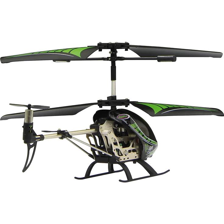 RC Gyro V2 Hubschrauber Jungen 2,4GHz 23 cm grün – Bild 3