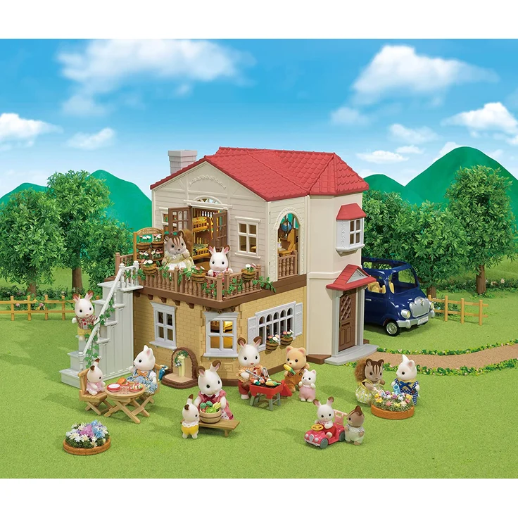 Sylvanian Families - 5302 - Stadthaus mit Licht - Preisvergleich – Bild 4