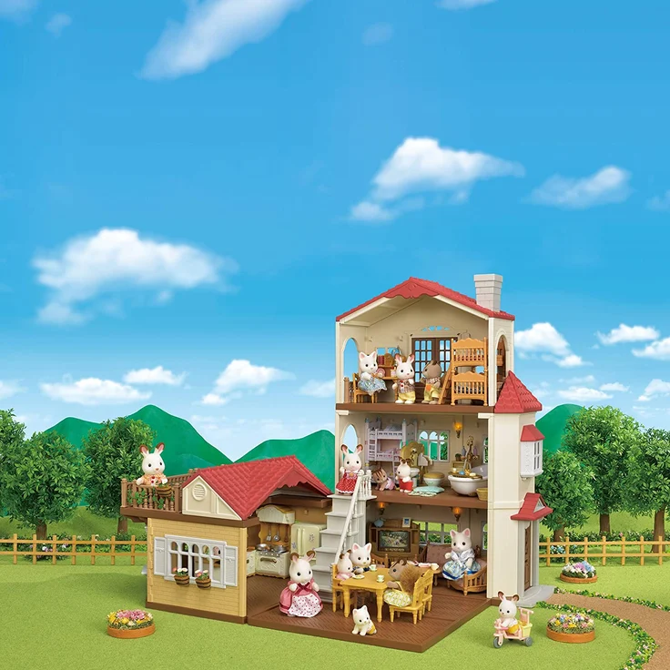 Sylvanian Families - 5302 - Stadthaus mit Licht - Preisvergleich – Bild 9