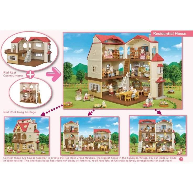 Sylvanian Families - 5302 - Stadthaus mit Licht - Preisvergleich – Bild 7