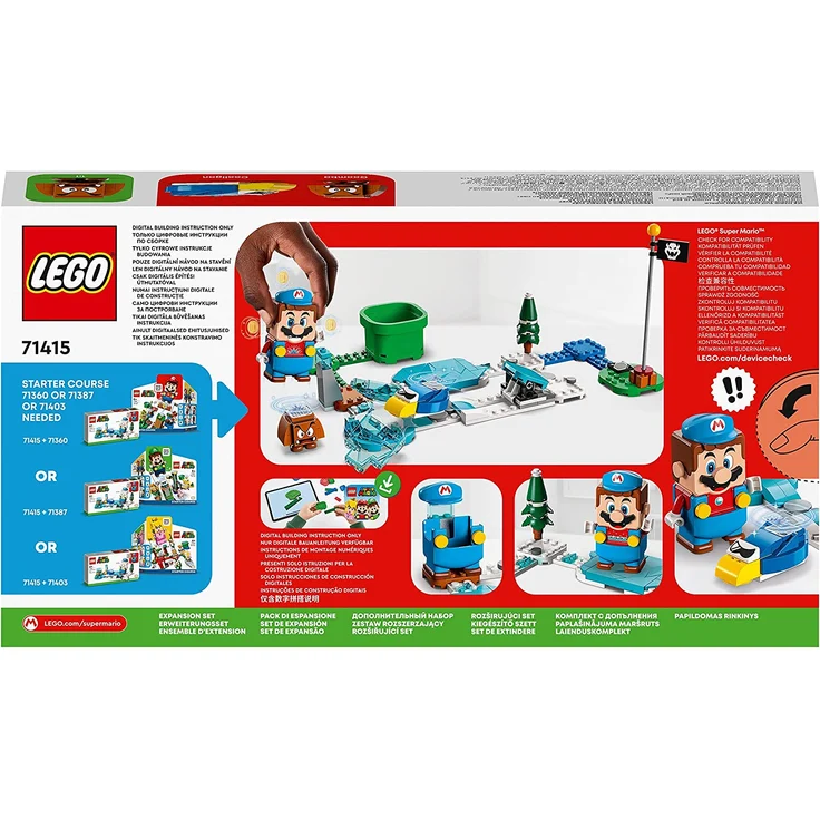 LEGO® Super Mario - Eis-Mario-Anzug – Erweiterungsset – Bild 8