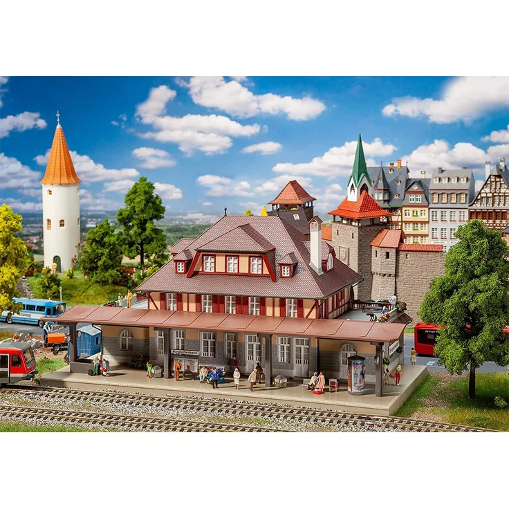 Faller 191761 H0 Bahnhof Burgschwabach - Bausatz