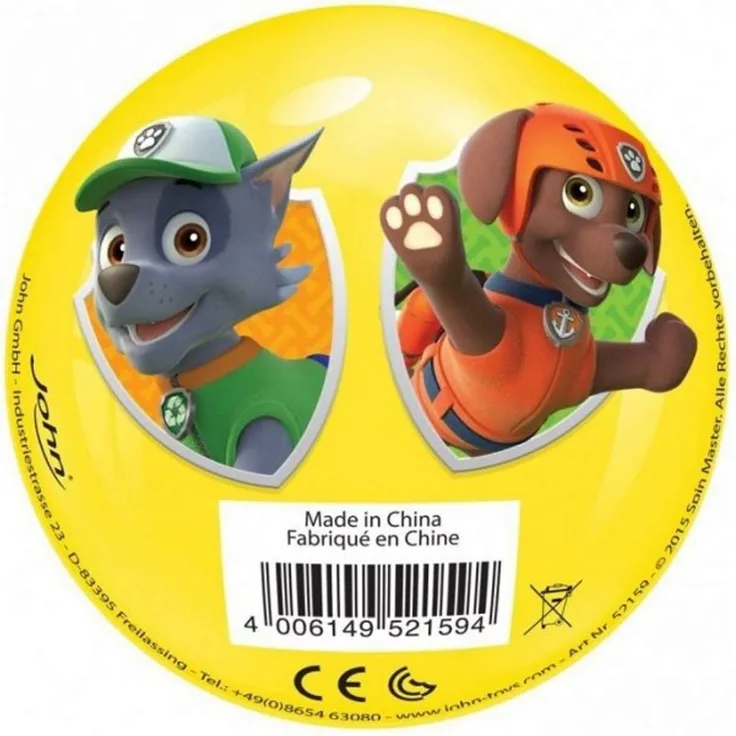 JOHN GMBH Light Up Paw PatrolL 4 Ø 100mm, sortiert