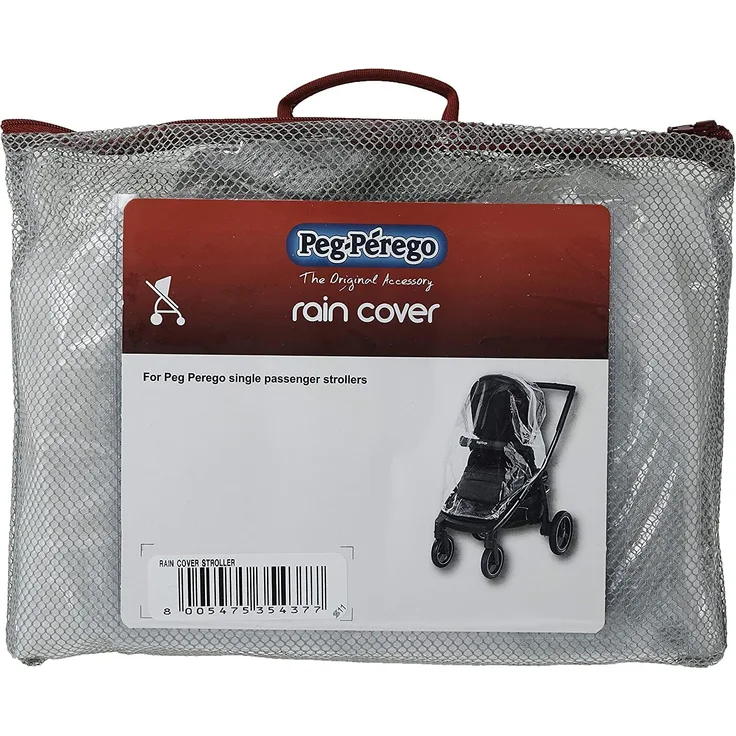 Peg Perego YULREGENSC Regenschutz für Peg Perego-Buggies, transparent
