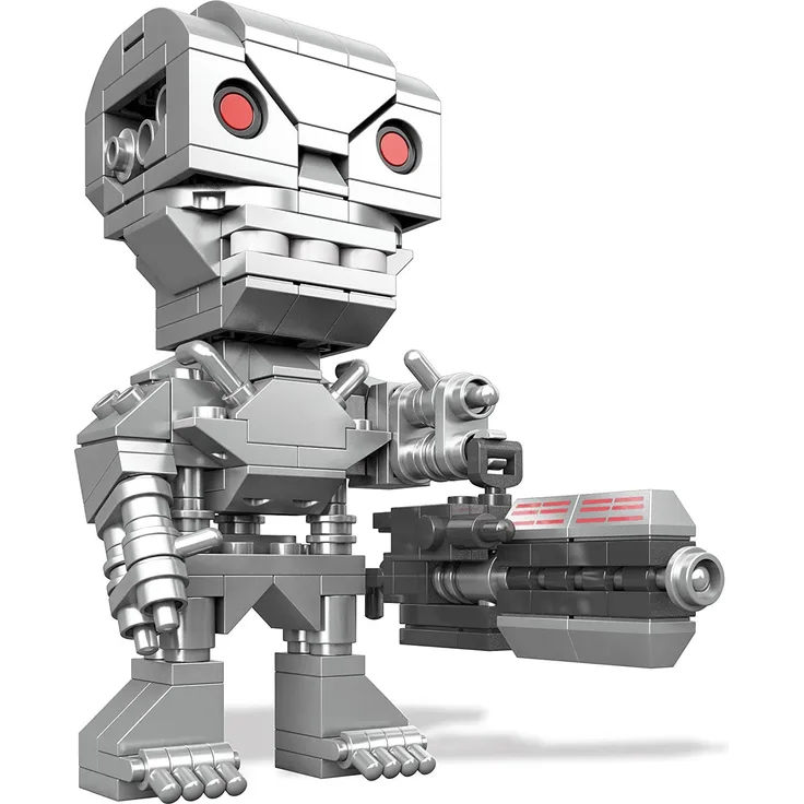 Mega Bloks Mattel DTW67 Kubros Teminator T-800, Konstruktionsspielzeug