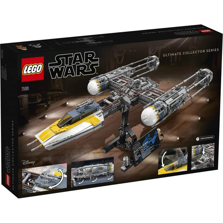 LEGO Star Wars Y-Wing Starfighter 75181 Star Wars Spielzeug – Bild 3