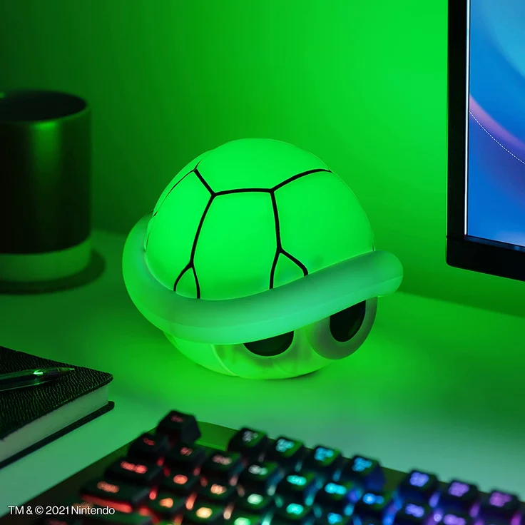 Lampe mit Sound - Super Mario: Grüner Panzer – Bild 10