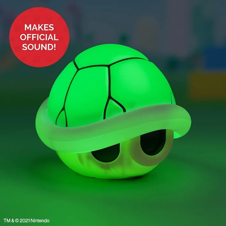 Lampe mit Sound - Super Mario: Grüner Panzer – Bild 9