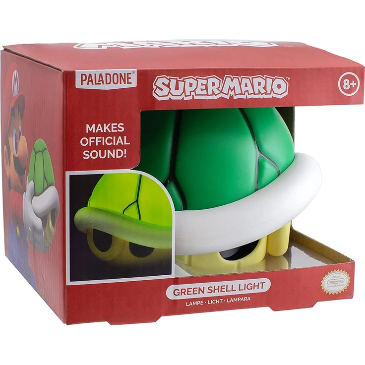 Lampe mit Sound - Super Mario: Grüner Panzer – Bild 2