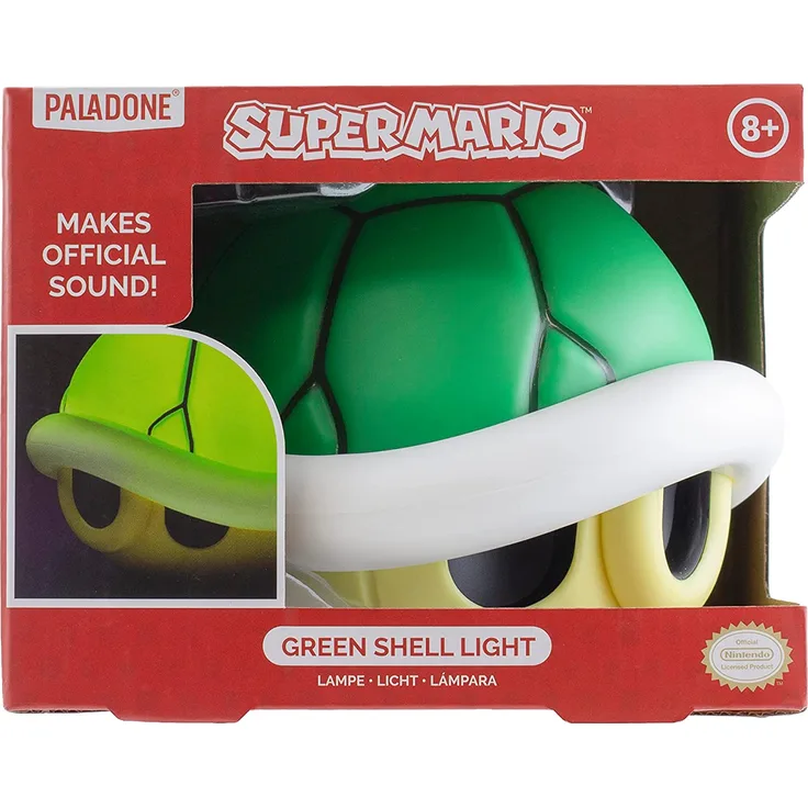 Lampe mit Sound - Super Mario: Grüner Panzer