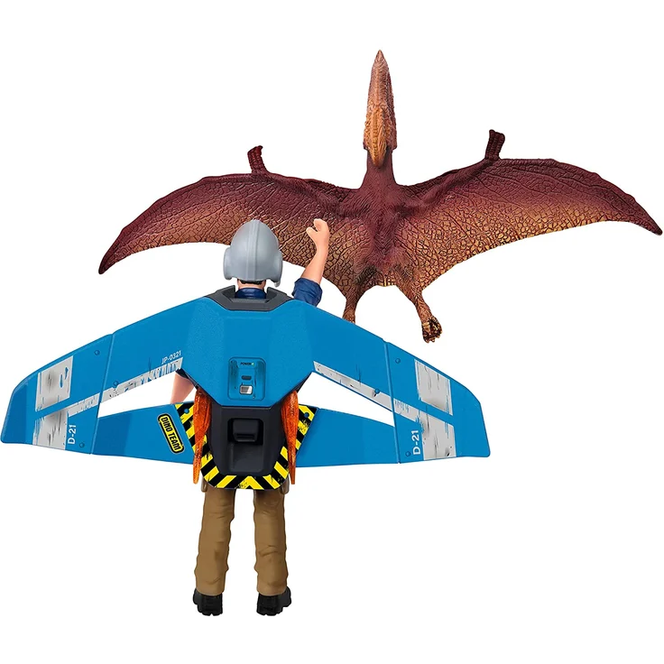 Schleich Dinosaurs Spielset Jetpack Verfolgung – Bild 4