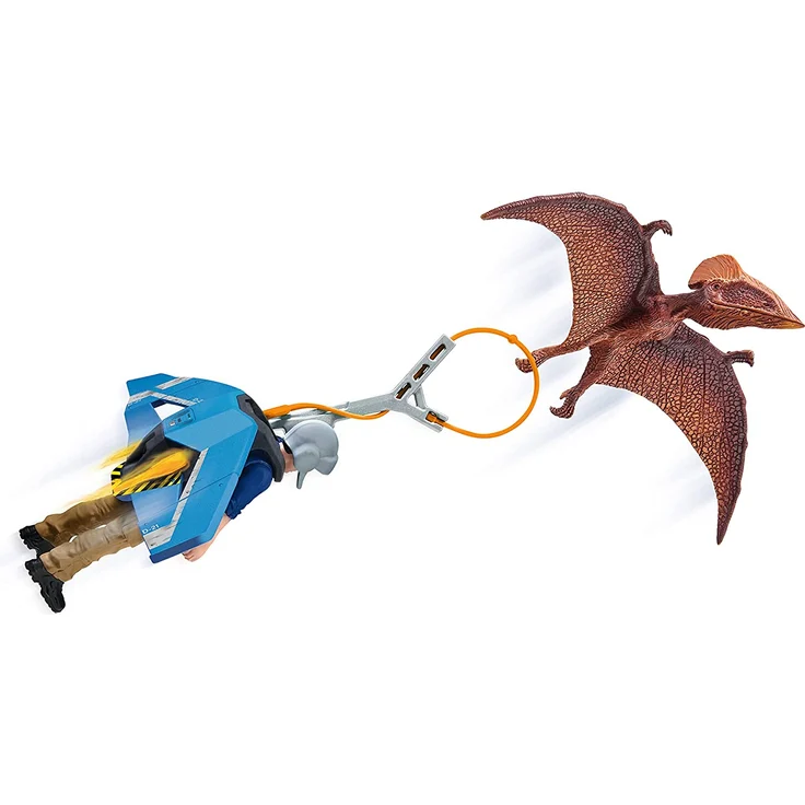 Schleich Dinosaurs Spielset Jetpack Verfolgung – Bild 1