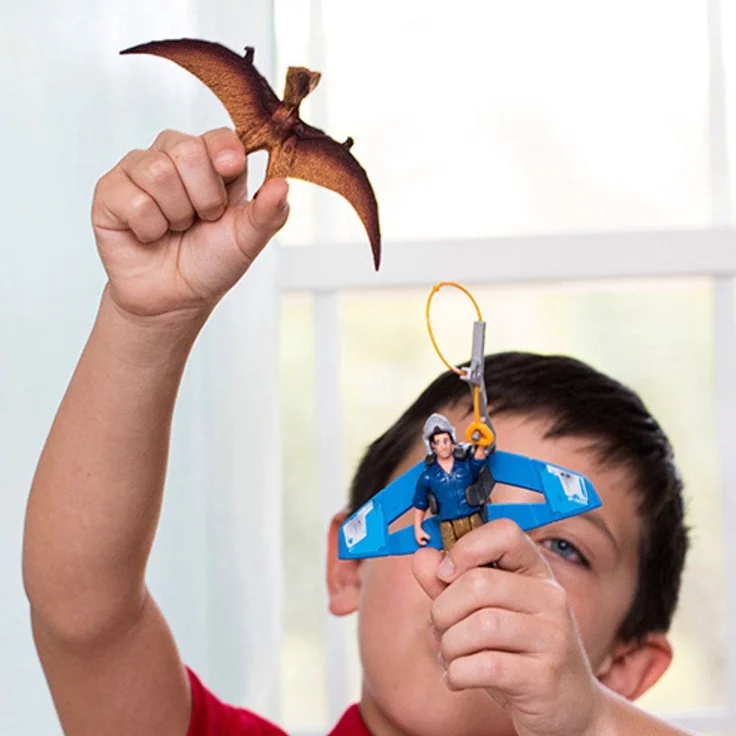 Schleich Dinosaurs Spielset Jetpack Verfolgung – Bild 2