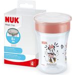 NUK Trinklernbecher Magic Cup Minnie Mouse mit 360°-Trinkrand ab dem 8. Monat, 230 ml rot