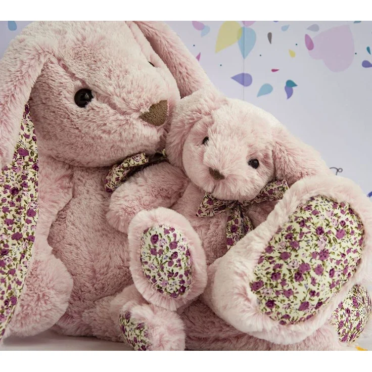 Copains Calins Hase, rose 25cm – Bild 4