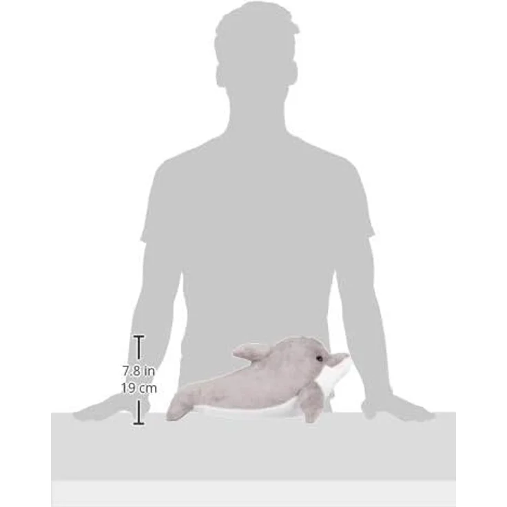 Heunec 248571 - Softissimo Delfin, 50 cm – Bild 4