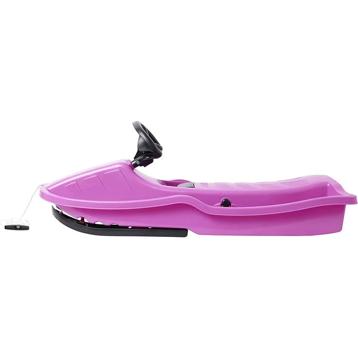 STIGA Kinder Snowpower-Steering Sledge, Rosa,Einheitsgröße - Preisvergleich – Bild 2