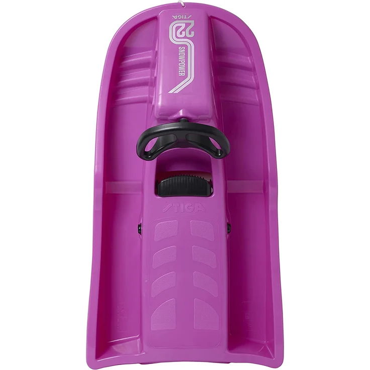 STIGA Kinder Snowpower-Steering Sledge, Rosa,Einheitsgröße - Preisvergleich – Bild 3