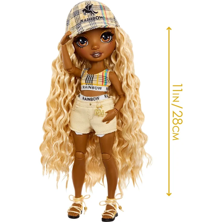 Rainbow High Pacific Coast Fashion Doll-Harper Dune (sand) – Bild 5