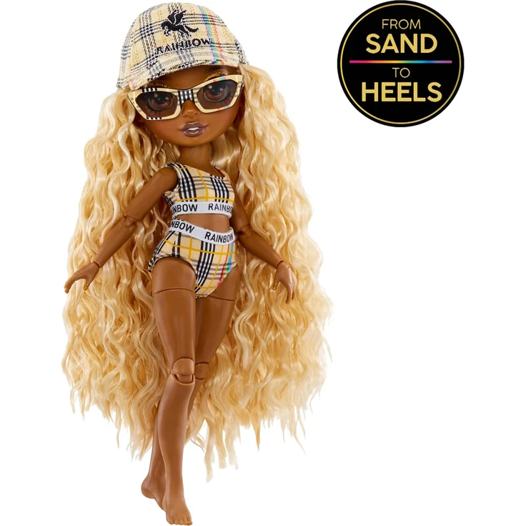 Rainbow High Pacific Coast Fashion Doll-Harper Dune (sand) – Bild 4