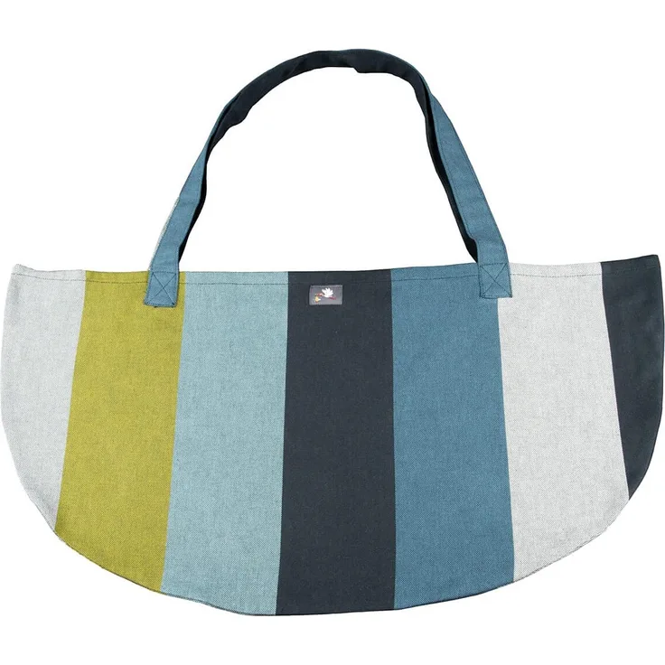 Hoppediz Wiegetuch Aberdeen, ohne Löcher kiwi/schwarz/petrol/blau/grau Wiegetuch