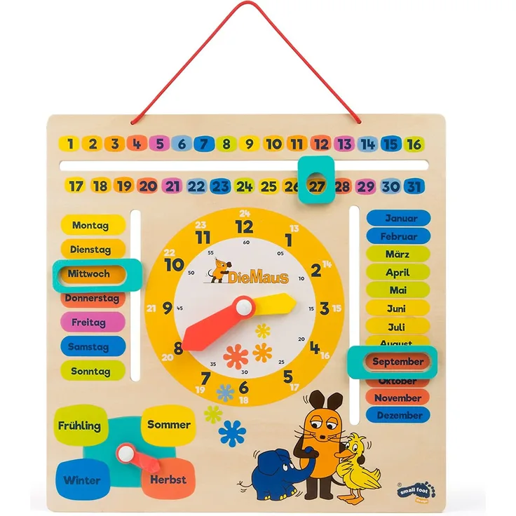 Small Foot 10496 - Die Maus - Lerntafel