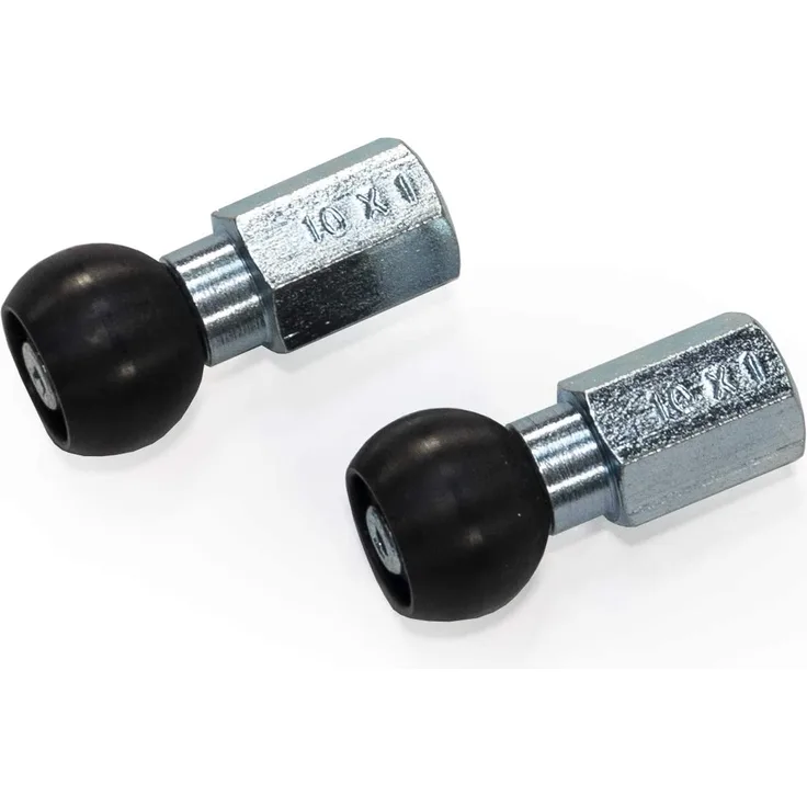 Burley Unisex – Erwachsene Ballz Adapter, Silber, One Size