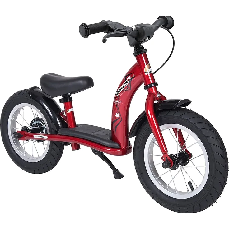 Kinderlaufrad Bikestar 12 Zoll - Classic herzschlag rot