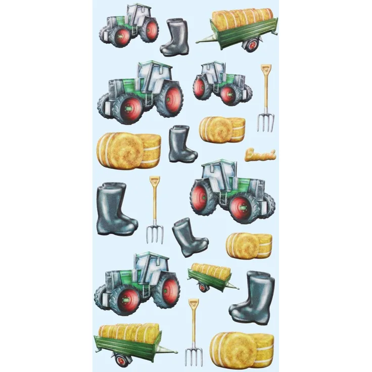 SOFTY-Sticker Traktor