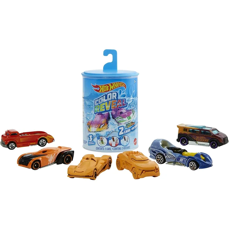 Mattel Hot Wheels Color Reveal Die-Cast 2er-Pack Sortiment – Bild 1