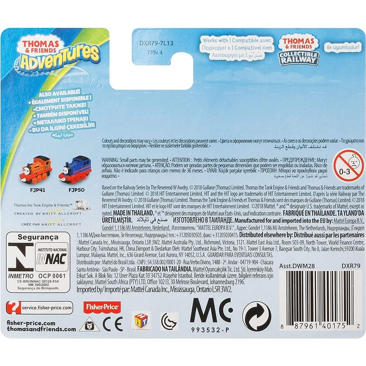 Mattel Fisher-Price DXR79 - Thomas Adventures Kleine Lokomotive, Vorschul- Spielwelten – Bild 6