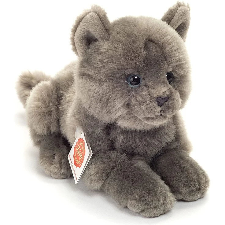 Teddy Hermann KARTAEUSER Katze LIEGEND 20CM – Bild 2
